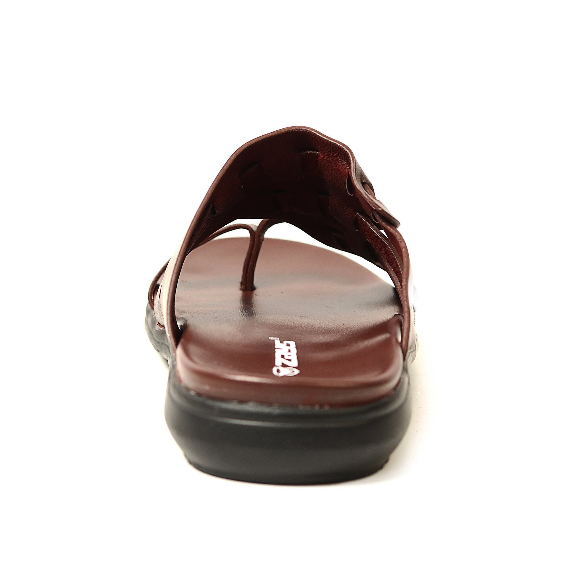 Zays Leather Sandal For Men (Chocolate) - ZA18