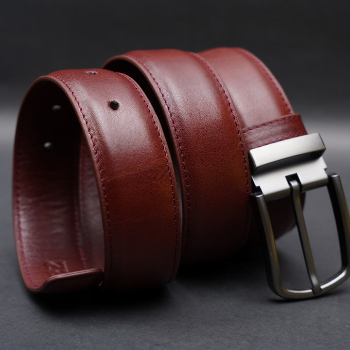Zays Handcrafted Genuine Leather Belt for Men – Premium Quality, Adjustable, Stylish & Durable | Best Formal and Casual Leather Belt in Bangladesh