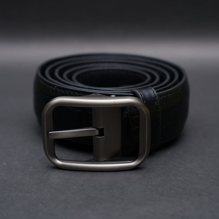 Zays Handcrafted Genuine Leather Belt for Men – Premium Quality, Adjustable, Stylish & Durable | Best Formal and Casual Leather Belt in Bangladesh