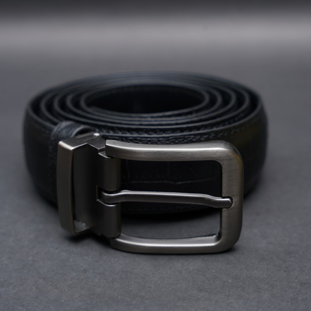 Zays Handcrafted Genuine Leather Belt for Men – Premium Quality, Adjustable, Stylish & Durable | Best Formal and Casual Leather Belt in Bangladesh
