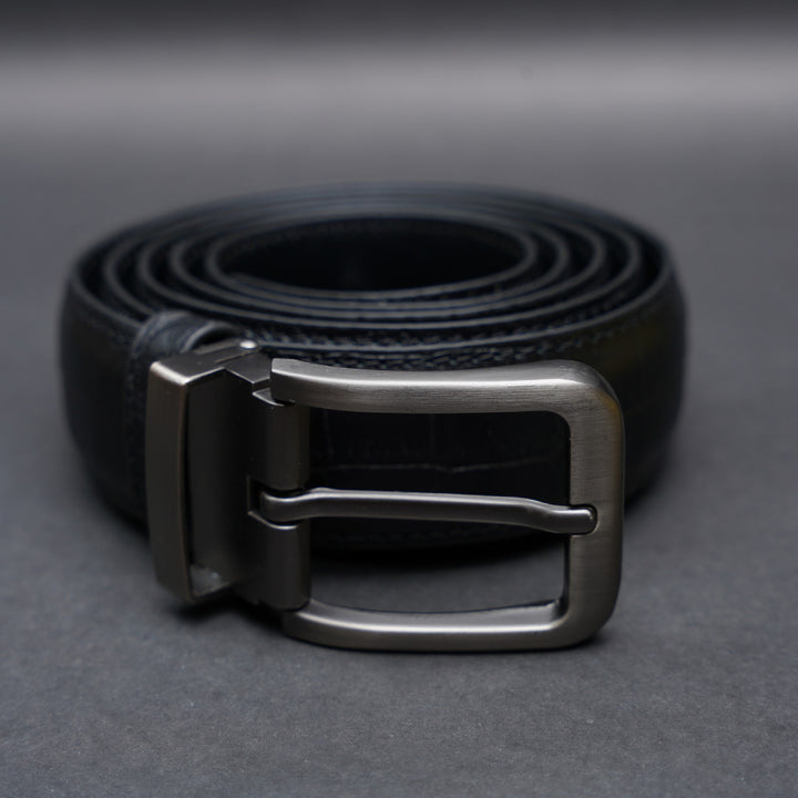 Zays Handcrafted Genuine Leather Belt for Men – Premium Quality, Adjustable, Stylish & Durable | Best Formal and Casual Leather Belt in Bangladesh