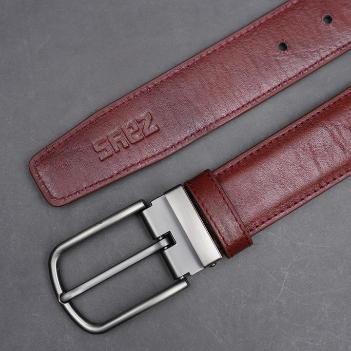 Zays Handcrafted Genuine Leather Belt for Men – Premium Quality, Adjustable, Stylish & Durable | Best Formal and Casual Leather Belt in Bangladesh