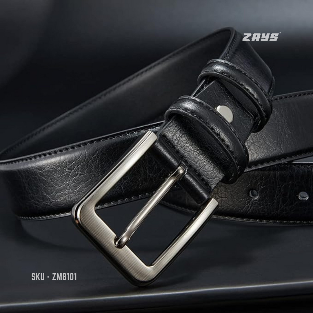 Zays Premium Leather Combo Pack: Stylish Wallet, Durable Belt | High-Quality Leather Accessories for Men & Women | Limited Time Offer - ZCO105