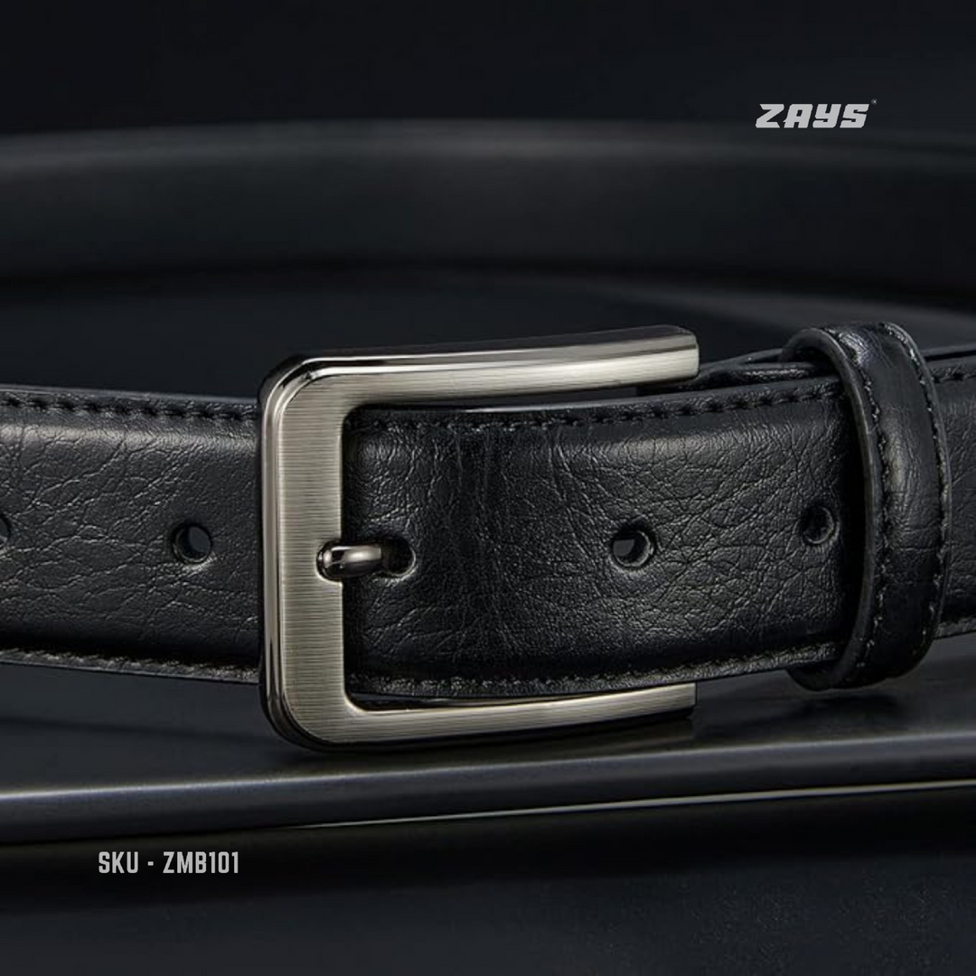 Zays Premium Leather Combo Pack: Stylish Wallet, Durable Belt | High-Quality Leather Accessories for Men & Women | Limited Time Offer - ZCO105