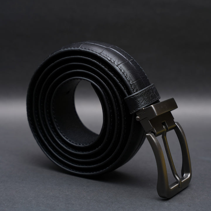 Zays Handcrafted Genuine Leather Belt for Men – Premium Quality, Adjustable, Stylish & Durable | Best Formal and Casual Leather Belt in Bangladesh