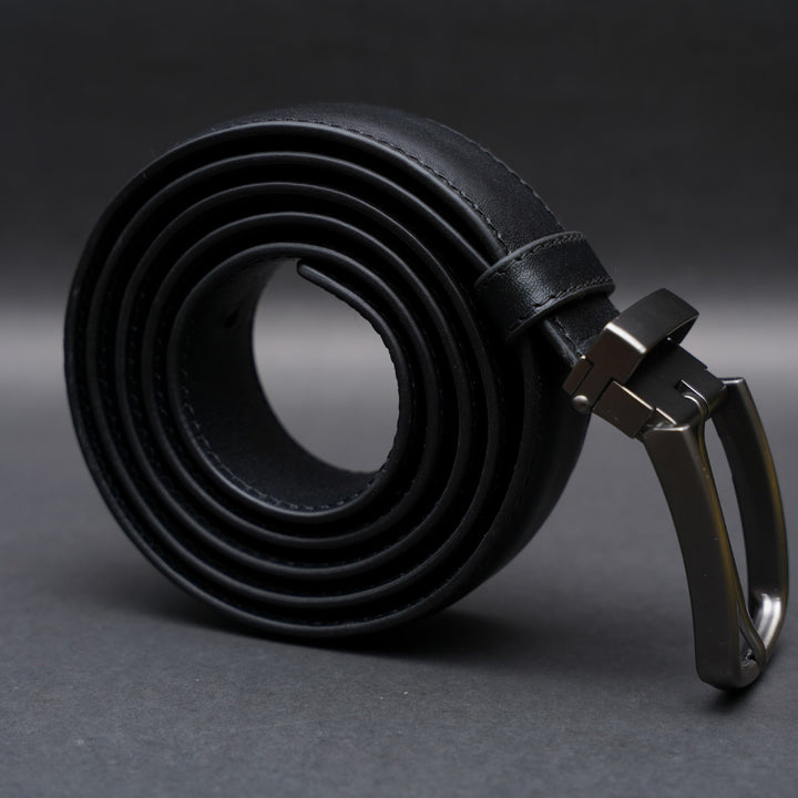 Zays Handcrafted Genuine Leather Belt for Men – Premium Quality, Adjustable, Stylish & Durable | Best Formal and Casual Leather Belt in Bangladesh