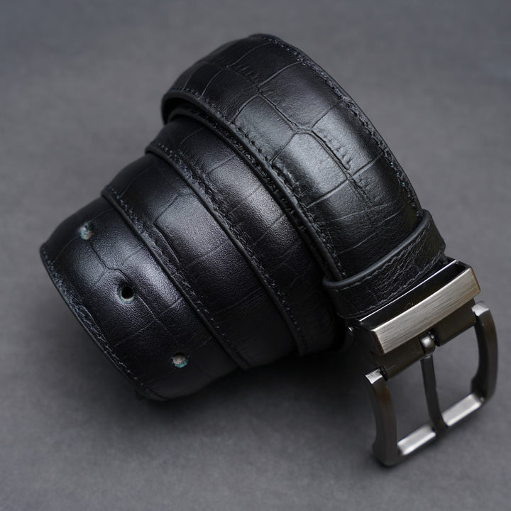 Zays Handcrafted Genuine Leather Belt for Men – Premium Quality, Adjustable, Stylish & Durable | Best Formal and Casual Leather Belt in Bangladesh
