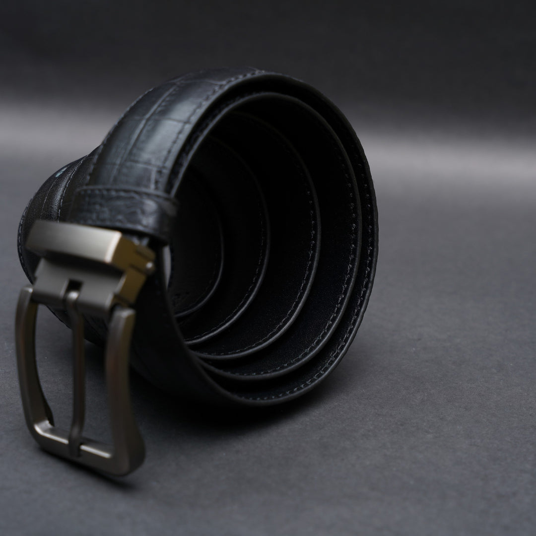 Zays Handcrafted Genuine Leather Belt for Men – Premium Quality, Adjustable, Stylish & Durable | Best Formal and Casual Leather Belt in Bangladesh