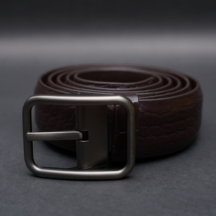 Zays Handcrafted Genuine Leather Belt for Men – Premium Quality, Adjustable, Stylish & Durable | Best Formal and Casual Leather Belt in Bangladesh