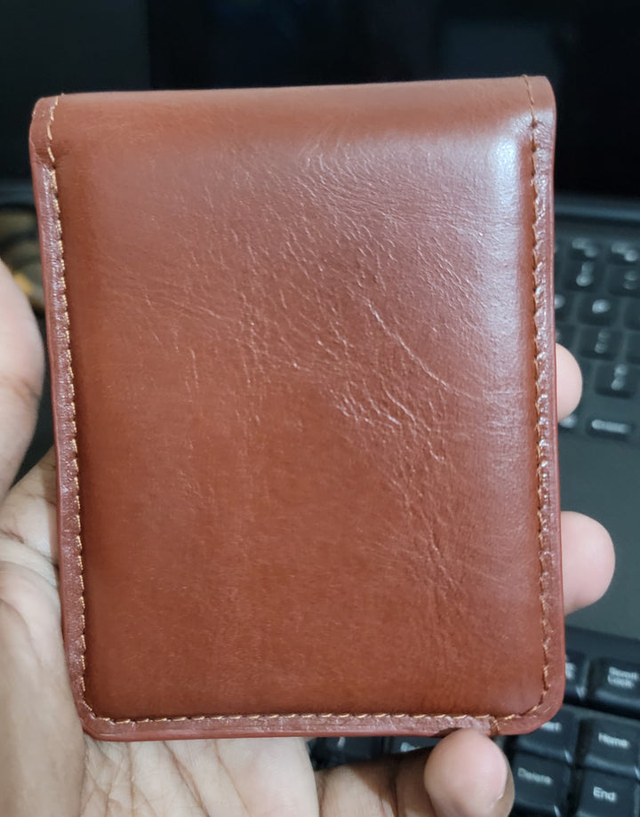 ZAYS Premium Handcrafted Leather Short Wallet for Unisex (Limited Edition) LE10