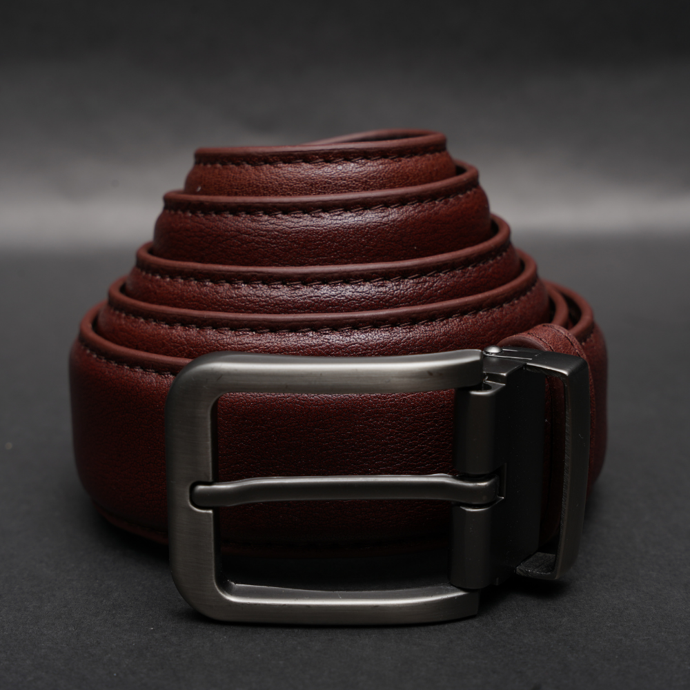 Zays Handcrafted Genuine Leather Belt for Men – Premium Quality, Adjustable, Stylish & Durable