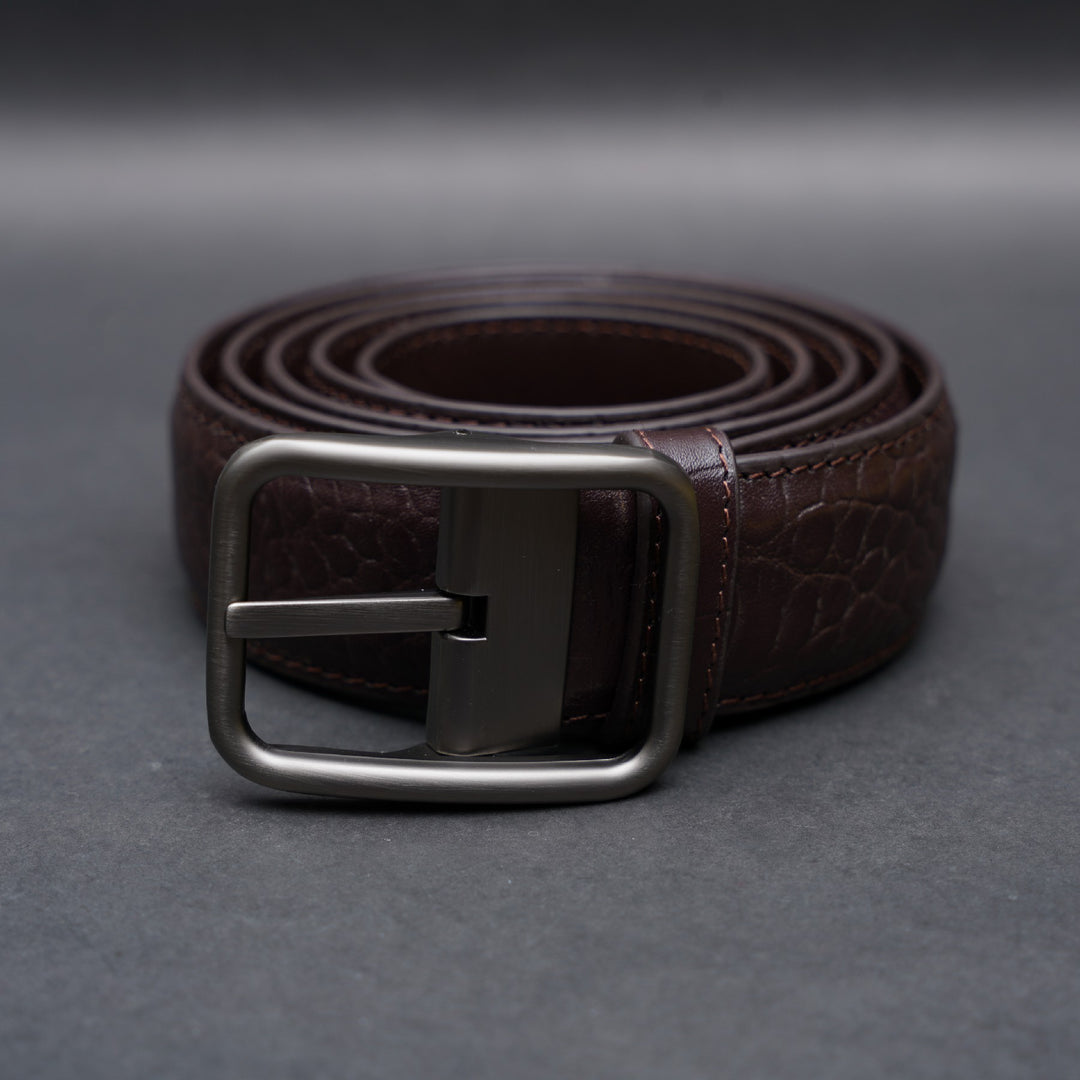 Zays Handcrafted Genuine Leather Belt for Men – Premium Quality, Adjustable, Stylish & Durable | Best Formal and Casual Leather Belt in Bangladesh