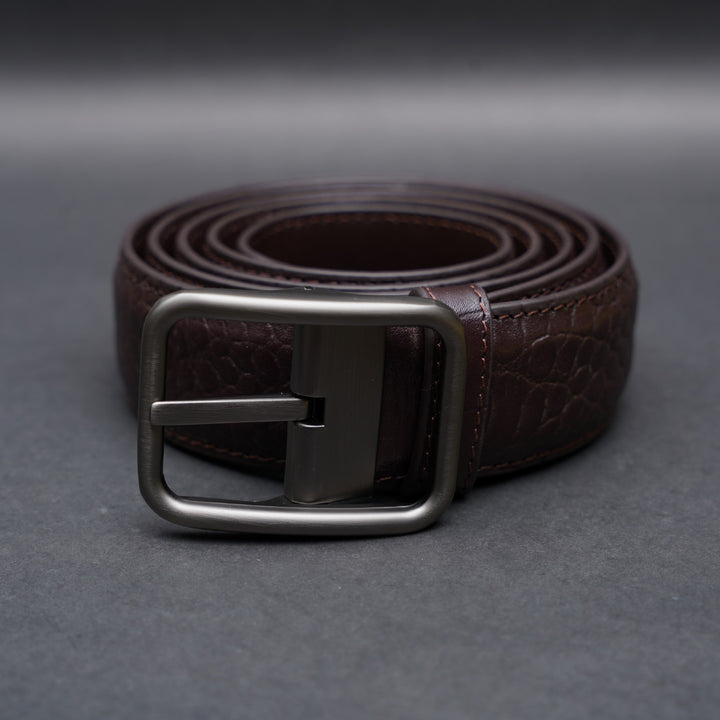Zays Handcrafted Genuine Leather Belt for Men – Premium Quality, Adjustable, Stylish & Durable | Best Formal and Casual Leather Belt in Bangladesh