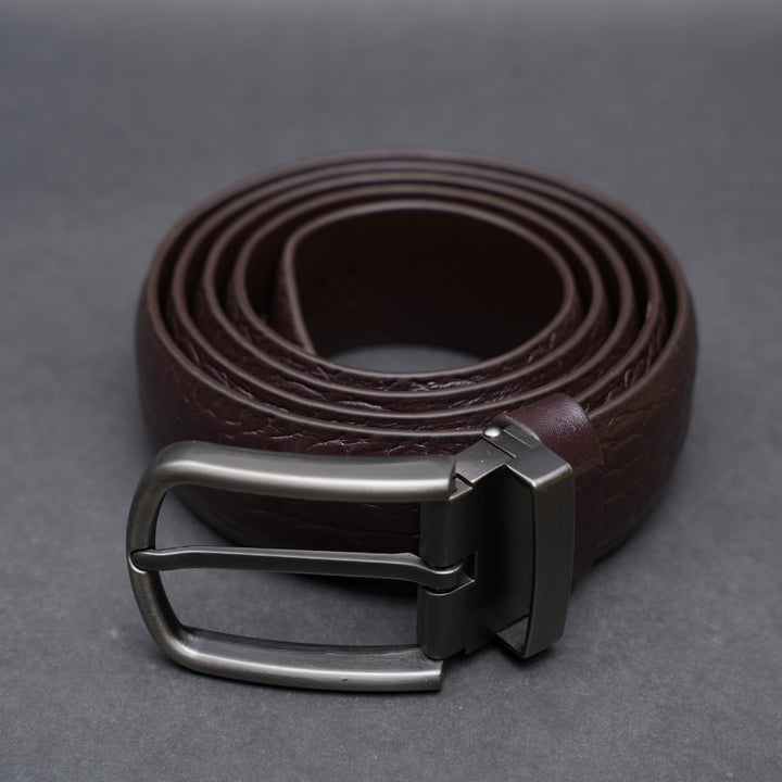 Zays Handcrafted Genuine Leather Belt for Men – Premium Quality, Adjustable, Stylish & Durable | Best Formal and Casual Leather Belt in Bangladesh
