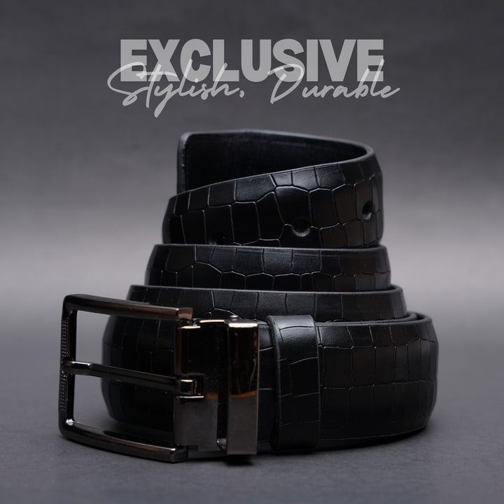 Zays Exclusive Handcrafted Premium Genuine Leather Belt for Men