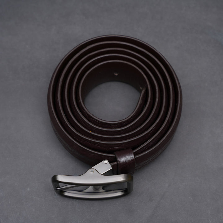 Zays Handcrafted Genuine Leather Belt for Men – Premium Quality, Adjustable, Stylish & Durable | Best Formal and Casual Leather Belt in Bangladesh