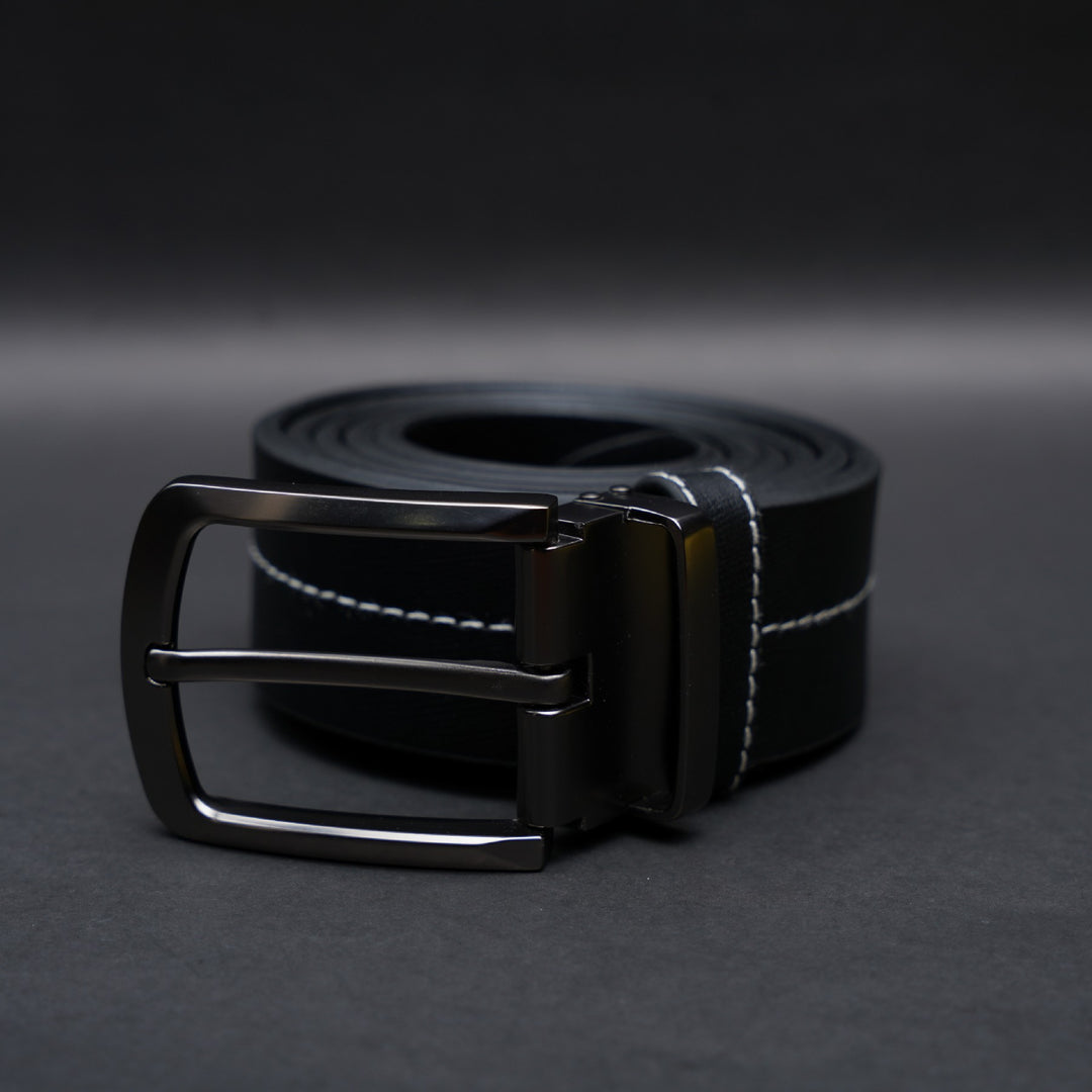Zays Handcrafted Genuine Saffiano Leather Belt for Men – Premium Quality, Adjustable, Stylish & Durable | Best Formal and Casual Leather Belt in Bangladesh