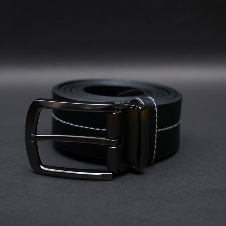 Zays Handcrafted Genuine Saffiano Leather Belt for Men – Premium Quality, Adjustable, Stylish & Durable | Best Formal and Casual Leather Belt in Bangladesh