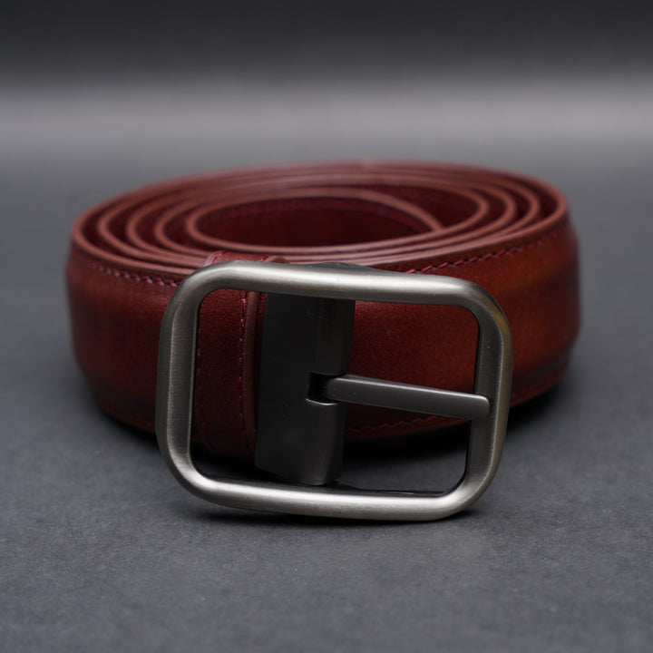 Zays Handcrafted Genuine Leather Belt for Men – Premium Quality, Adjustable, Stylish & Durable | Best Formal and Casual Leather Belt in Bangladesh