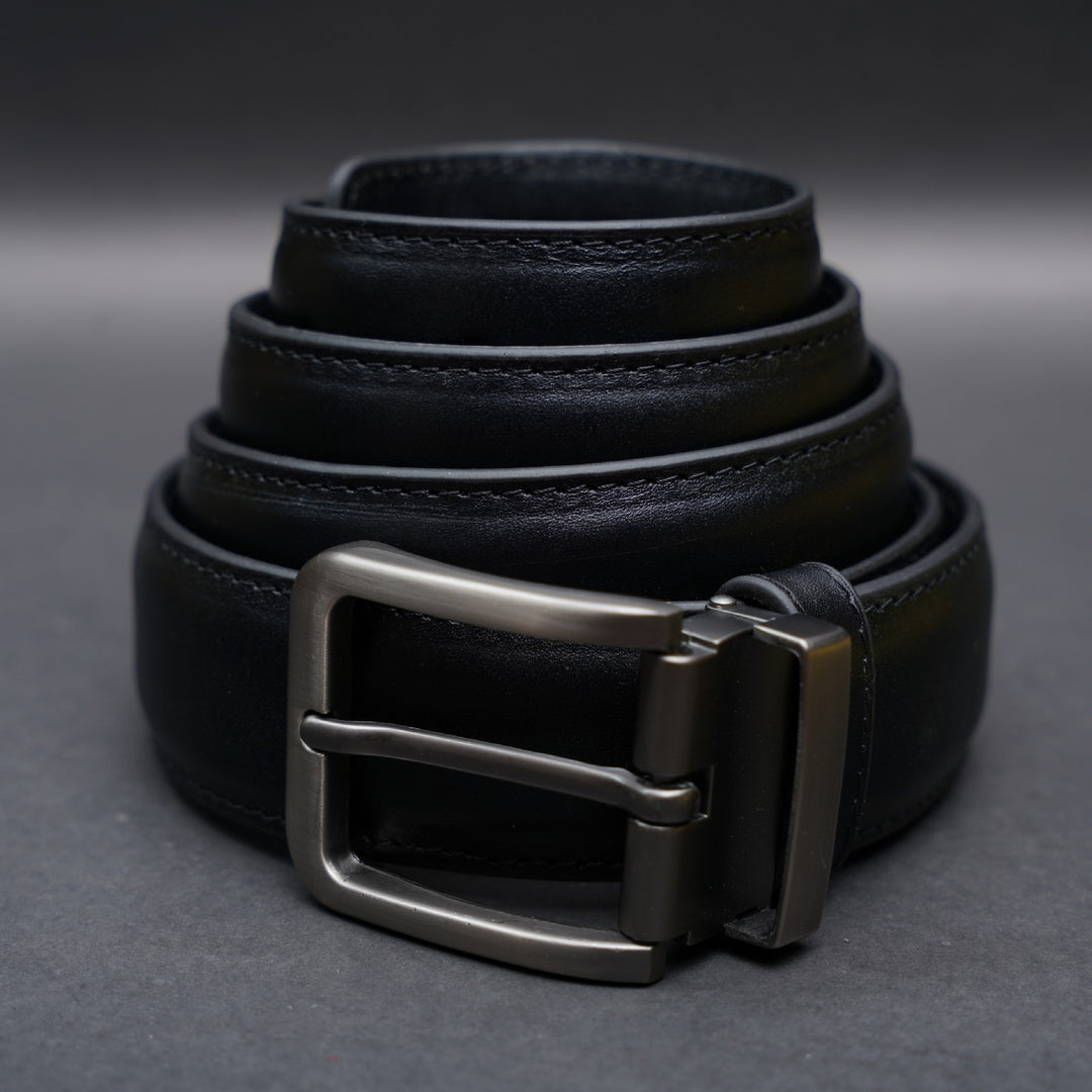 Zays Handcrafted Genuine Leather Belt for Men – Premium Quality, Adjustable, Stylish & Durable | Best Formal and Casual Leather Belt in Bangladesh