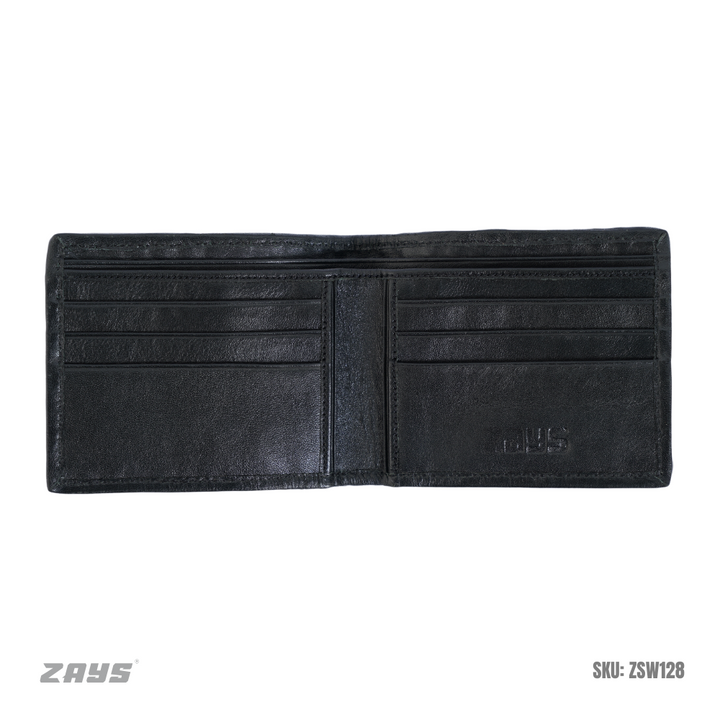 Zays Handcrafted Real Pati Degine Premium Leather Bifold Wallet for Men And Women | Super Slim Durable Stylish Short Wallet