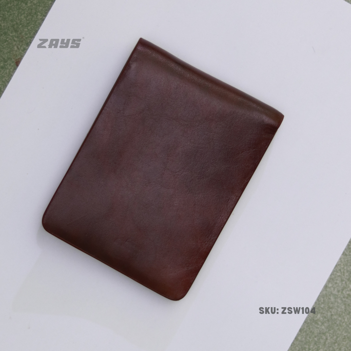 Zays Exclusive Handcrafted Premium Genuine Leather Bifold Short Wallet