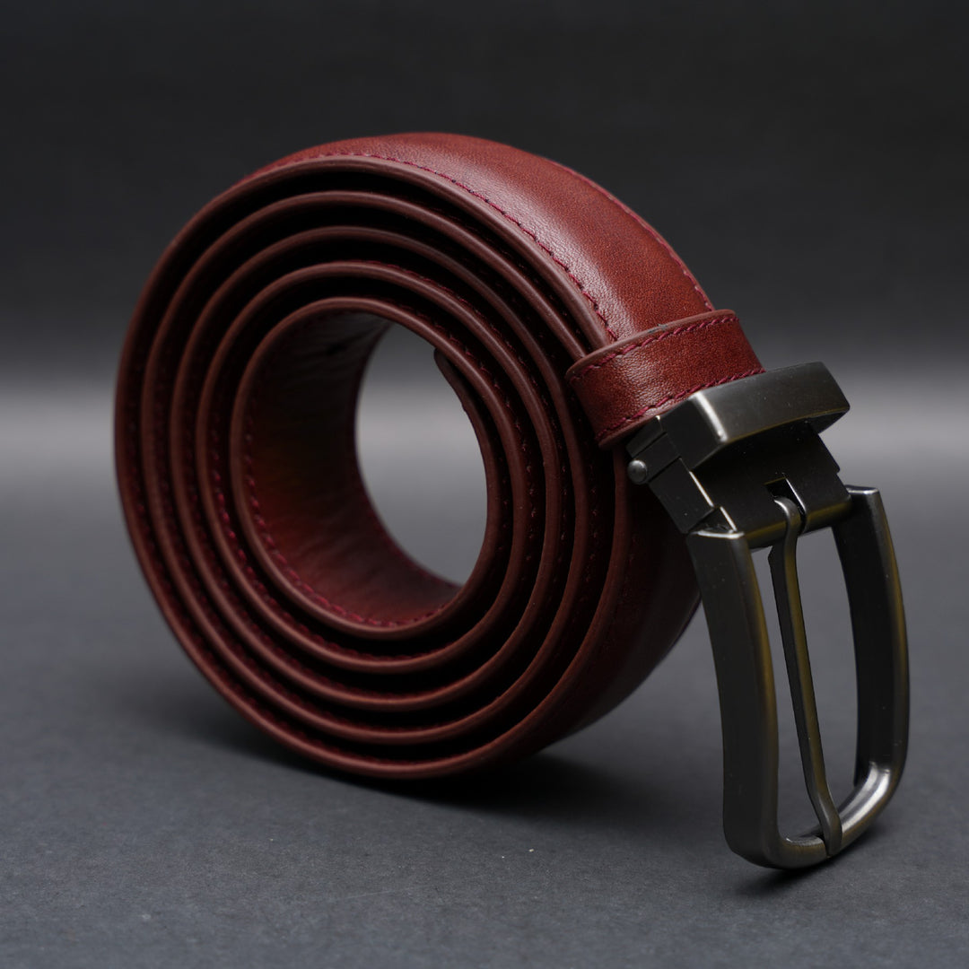 Zays Handcrafted Genuine Leather Belt for Men – Premium Quality, Adjustable, Stylish & Durable | Best Formal and Casual Leather Belt in Bangladesh