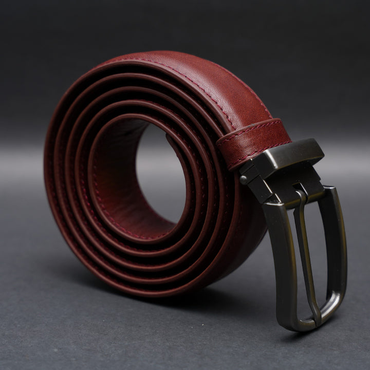 Zays Handcrafted Genuine Leather Belt for Men – Premium Quality, Adjustable, Stylish & Durable | Best Formal and Casual Leather Belt in Bangladesh