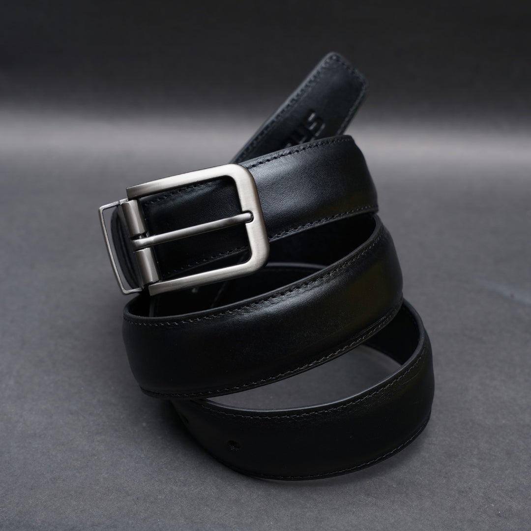 Zays Handcrafted Genuine Leather Belt for Men – Premium Quality, Adjustable, Stylish & Durable | Best Formal and Casual Leather Belt in Bangladesh