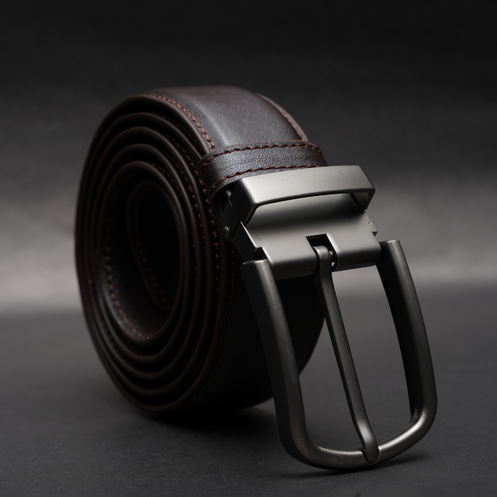 Zays Handcrafted Genuine Leather Belt for Men – Premium Quality, Adjustable, Stylish & Durable