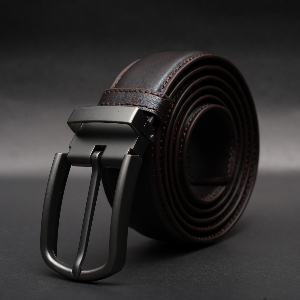 Zays Handcrafted Genuine Leather Belt for Men – Premium Quality, Adjustable, Stylish & Durable