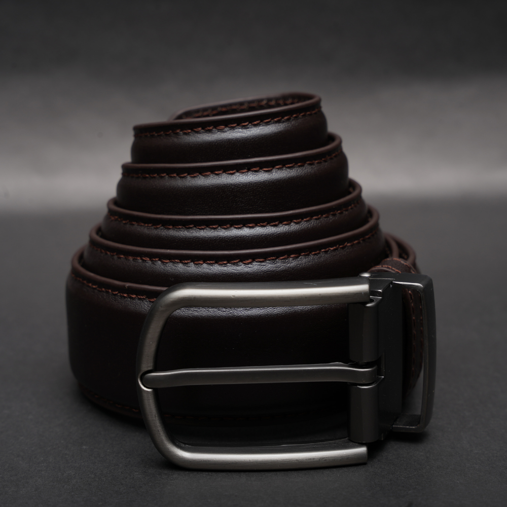 Zays Handcrafted Genuine Leather Belt for Men – Premium Quality, Adjustable, Stylish & Durable
