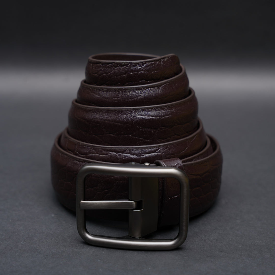 Zays Handcrafted Genuine Leather Belt for Men – Premium Quality, Adjustable, Stylish & Durable | Best Formal and Casual Leather Belt in Bangladesh