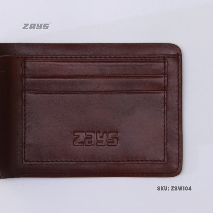 Zays Exclusive Handcrafted Premium Genuine Leather Bifold Short Wallet