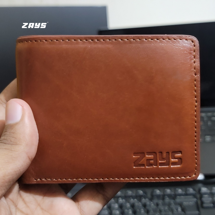 ZAYS Premium Handcrafted Leather Short Wallet for Unisex (Limited Edition) LE09