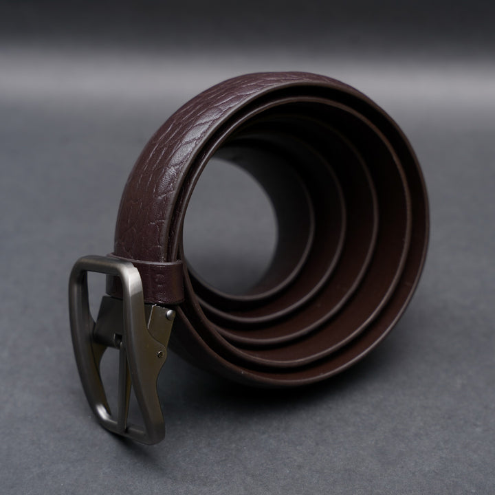 Zays Handcrafted Genuine Leather Belt for Men – Premium Quality, Adjustable, Stylish & Durable | Best Formal and Casual Leather Belt in Bangladesh