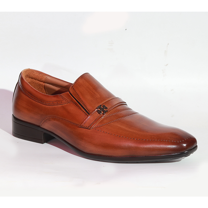 ZAYS Premium Leather Formal Shoe for Men - Brown | Stylish & Durable Footwear | Code: SF108