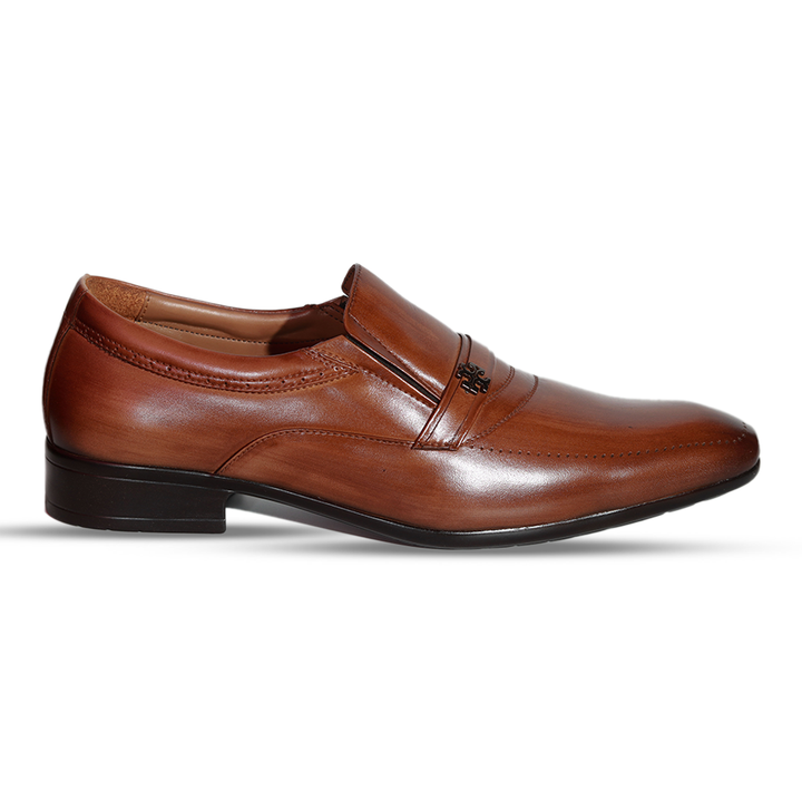 ZAYS Premium Leather Formal Shoe for Men - Brown | Stylish & Durable Footwear | Code: SF108