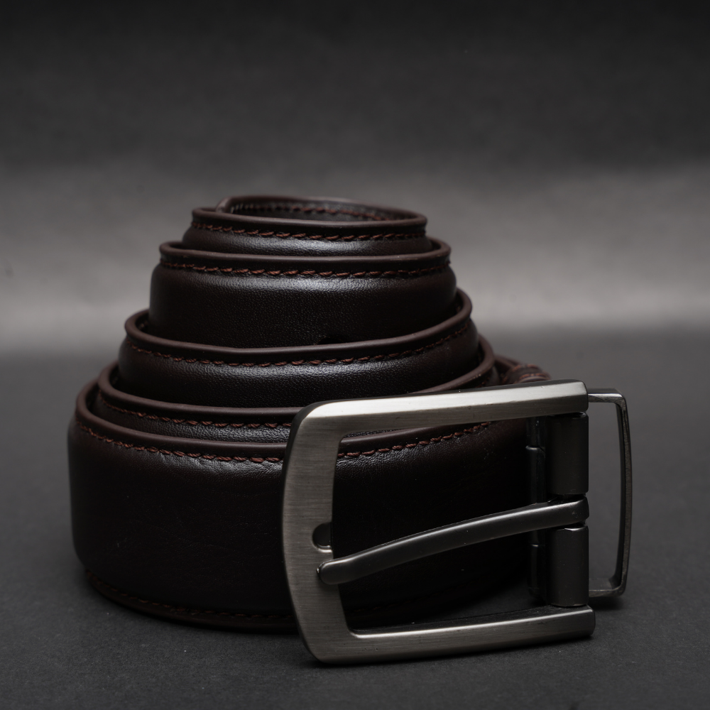 Zays Handcrafted Genuine Leather Belt for Men – Premium Quality, Adjustable, Stylish & Durable