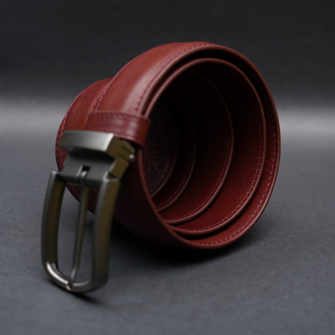 Zays Handcrafted Genuine Leather Belt for Men – Premium Quality, Adjustable, Stylish & Durable | Best Formal and Casual Leather Belt in Bangladesh