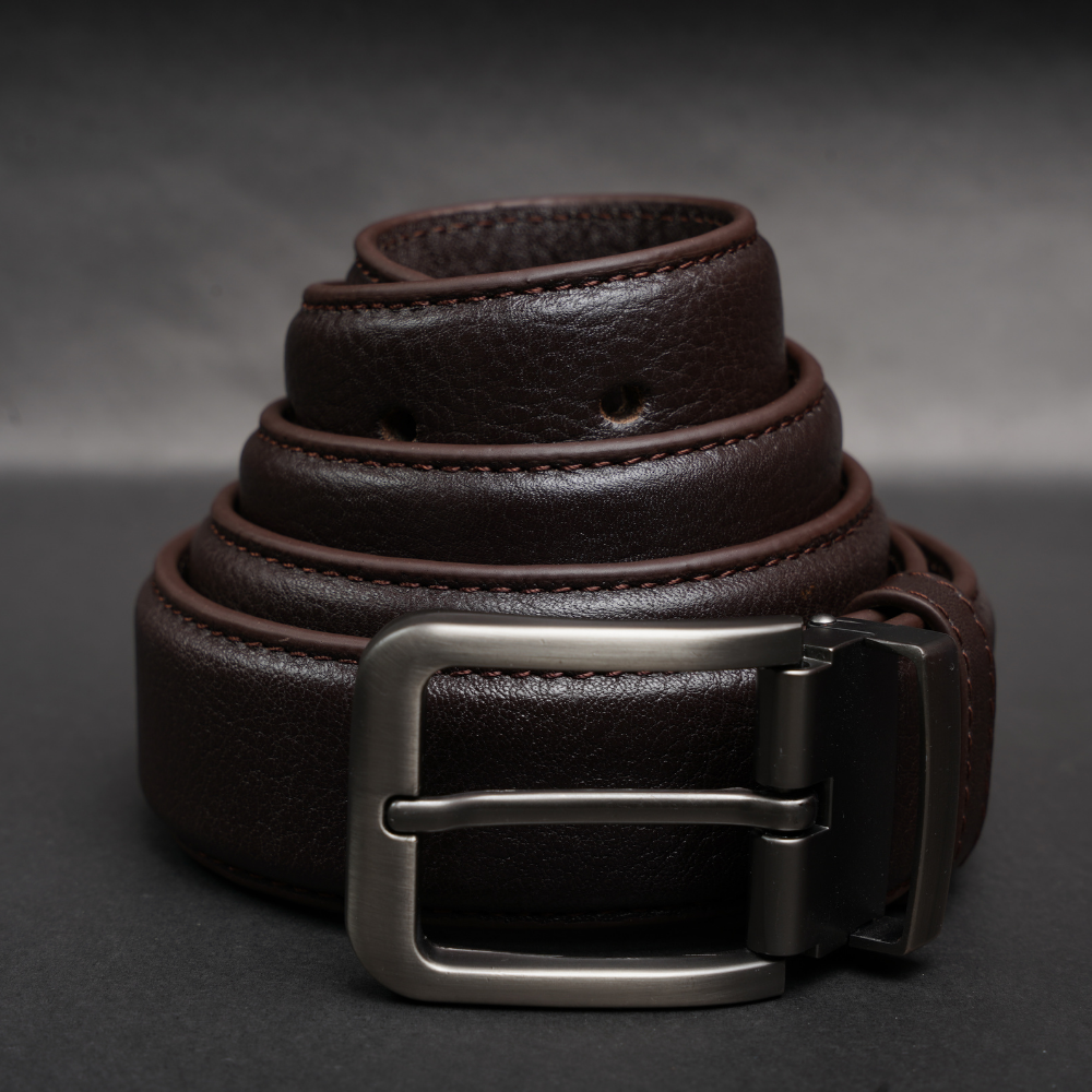Zays Handcrafted Genuine Leather Belt for Men – Premium Quality, Adjustable, Stylish & Durable