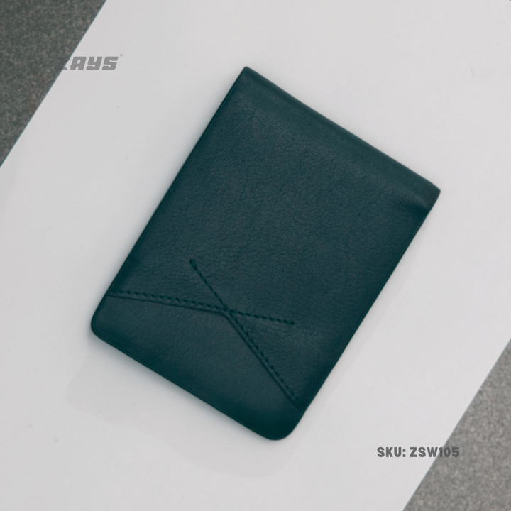 Zays Exclusive Handcrafted Premium Genuine Leather Bifold Short Wallet