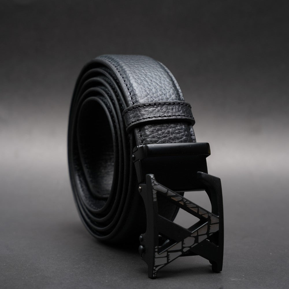 Zays Handcrafted Imported Full-Grain Cowhide Leather Auto Gear Belt for Men - BC120