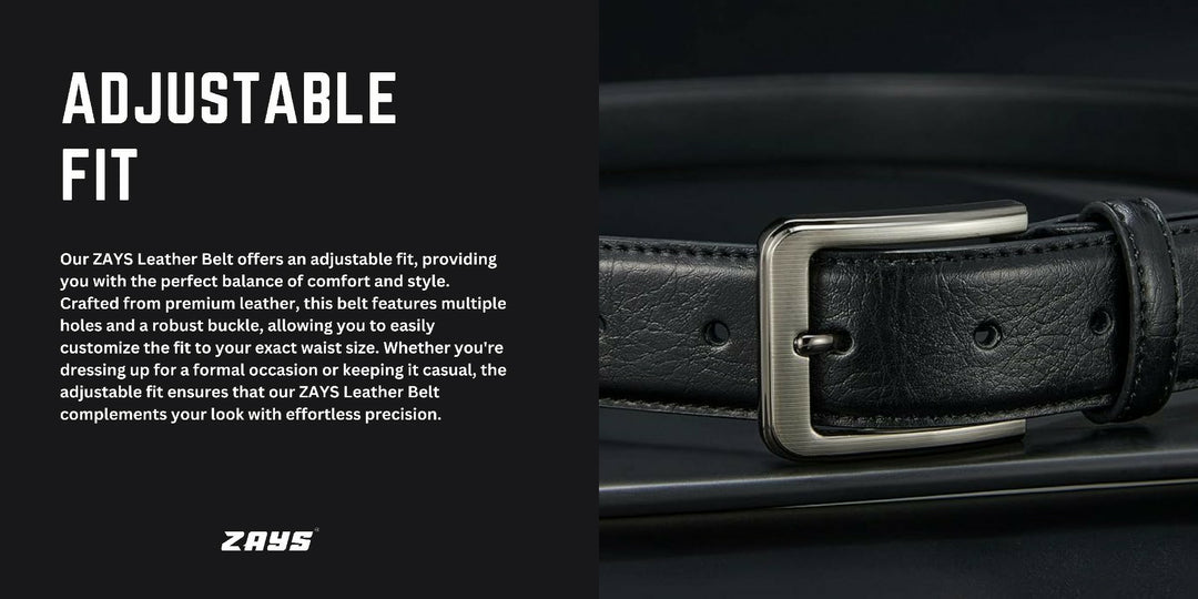 Zays Special Bundle Offer: Premium Leather Belt, Wallet & Exclusive 500 TK Gift Voucher & Free Delivery