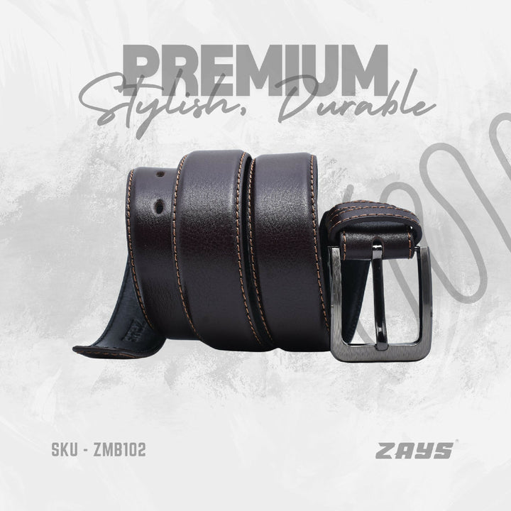 Zays Special Bundle Offer: Premium Leather Belt, Wallet & Exclusive 500 TK Gift Voucher & Free Delivery