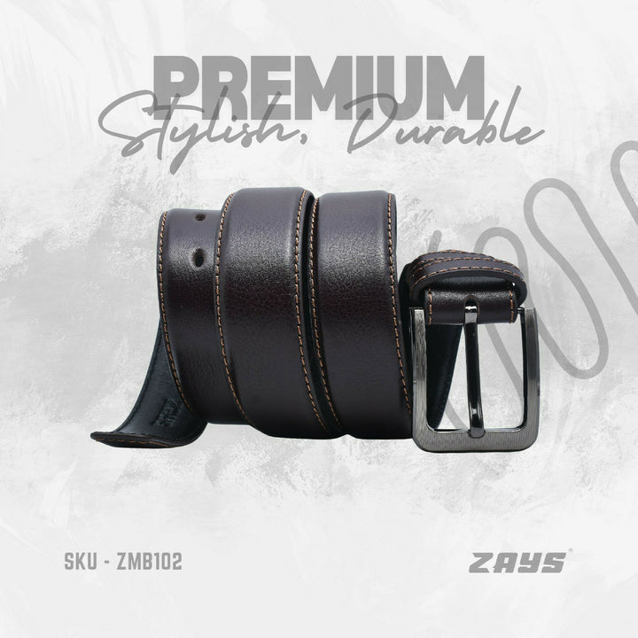 Zays Special Bundle Offer: Premium Leather Belt, Card Holder Mini Wallet & Exclusive 900 TK Gift Voucher & Free Delivery