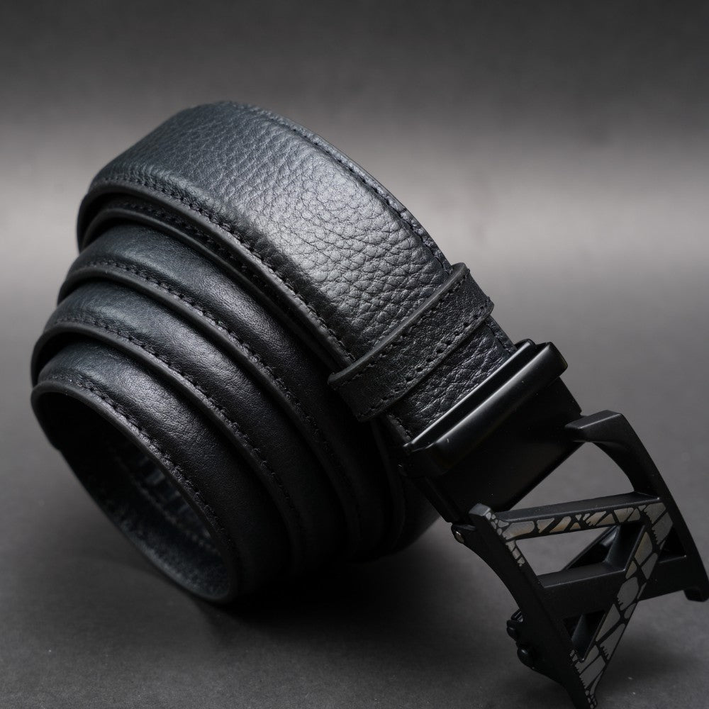 Zays Handcrafted Imported Full-Grain Cowhide Leather Auto Gear Belt for Men - BC120