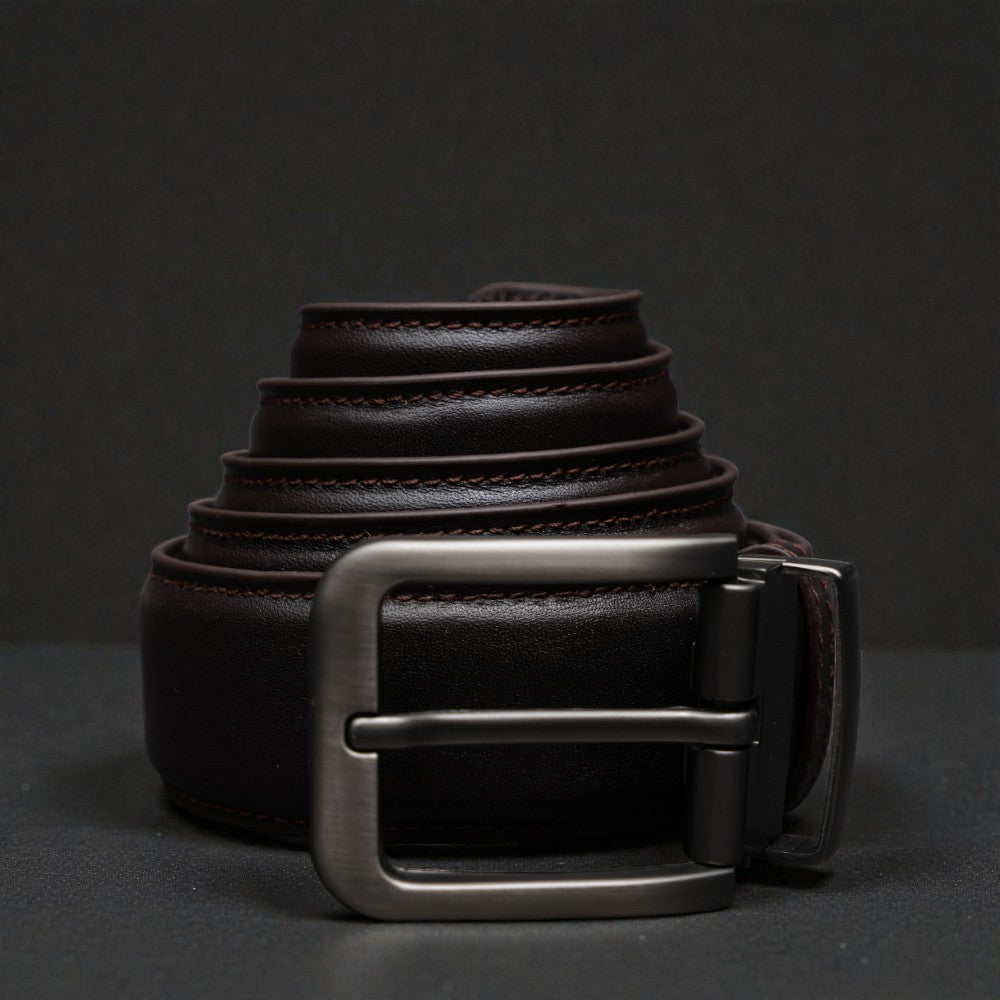 Zays Handcrafted Genuine Leather Belt for Men – Premium Quality, Adjustable, Stylish & Durable