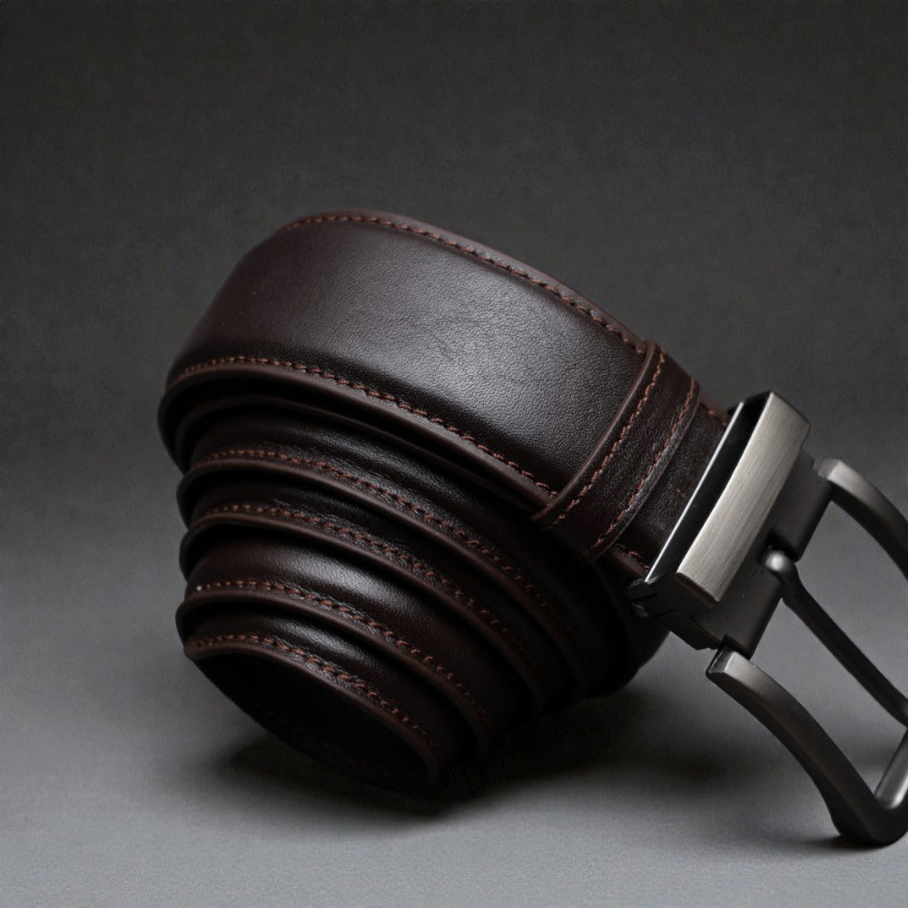 Zays Handcrafted Genuine Leather Belt for Men – Premium Quality, Adjustable, Stylish & Durable
