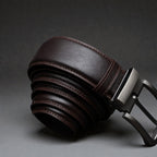 Zays Handcrafted Genuine Leather Belt for Men – Premium Quality, Adjustable, Stylish & Durable